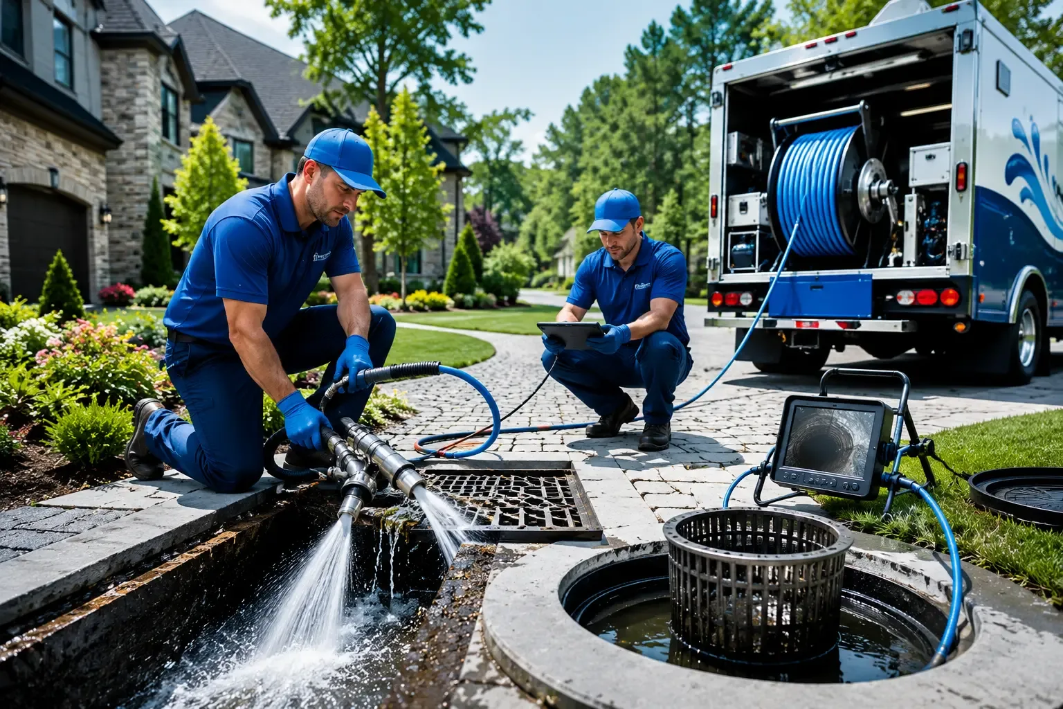 Local outdoor drain cleaning professionals in Belleville, PA