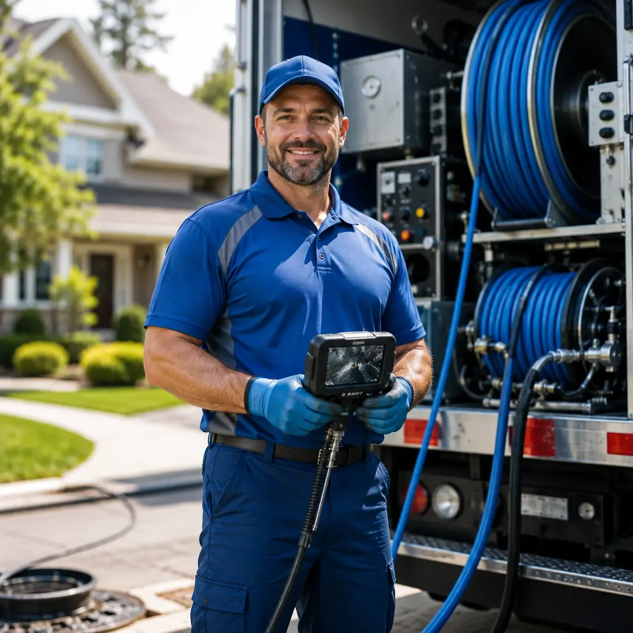 Local outdoor drain cleaning specialists in Belleville, PA